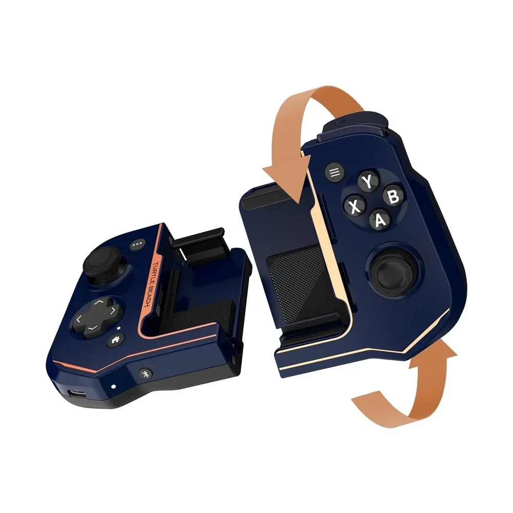 Turtle Beach Atom Mobile Game Controller Bluetooth for‎ iPhone Low Latency Blue
